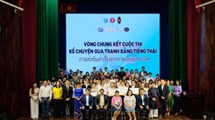 Trao giải cuộc thi Kỹ năng tiếng Thái