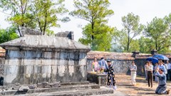 Hơn 6 tỉ đồng tu bổ lăng mộ Hoàng Thái hậu Từ Dụ