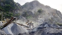 Vi phạm trong hoạt động khai thác khoáng sản một doanh nghiệp ở Thanh Hoá bị xử phạt hơn 1 tỉ đồng
