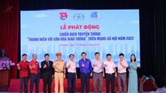 Thanh niên sáng tạo clip tuyên truyền văn hoá giao thông trên mạng xã hội