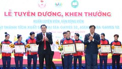 Trung tâm Huấn luyện Thể thao Quốc gia TP.HCM tuyên dương HLV, VĐV đạt thành tích cao tại SEA Games 32 và ASEAN Para Games 12