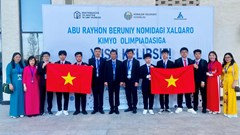 Đoàn Việt Nam xếp thứ nhất toàn đoàn tại Kỳ thi Olympic Hóa học Quốc tế