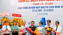 Lần đầu tiên tổ chức tuần lễ sách của người làm báo