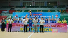 Thái Sơn Nam TP.HCM giành “ngôi hậu” giải Futsal VĐQG