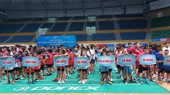 Khai mạc Giải Cầu lông các nhóm tuổi thiếu niên Quốc gia năm 2023