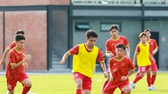 U17 Việt Nam sẵn sàng cho trận đấu quyết định tại giải châu Á