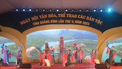 Tôn vinh bản sắc văn hóa, thể thao truyền thống các dân tộc Quảng Bình