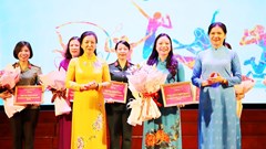 Bế mạc Hội thi Dân vũ và thể dục thể thao phụ nữ toàn quốc năm 2023