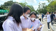 Kỳ thi tốt nghiệp THPT tại Thanh Hoá: Thí sinh hồ hởi kết thúc môn thi đầu tiên