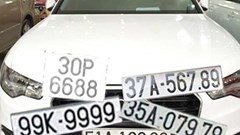 Từ ngày 1.7, thí điểm đấu giá biển số xe ô tô trực tuyến