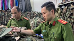 Huế: Thu giữ hàng trăm bộ quần áo rằn ri có tem nhãn của nước ngoài
