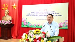 Bộ trưởng Nguyễn Văn Hùng: Xây dựng Cục Thể dục Thể thao đoàn kết, năng động, sáng tạo