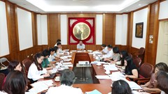 Bộ trưởng Nguyễn Văn Hùng: "Khẩn trương hoàn thiện, làm rõ các mục tiêu trong Chương trình mục tiêu quốc gia về văn hoá..."