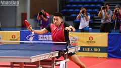 Anh Tú vô địch Giải vô địch bóng bàn quốc gia Báo Nhân Dân