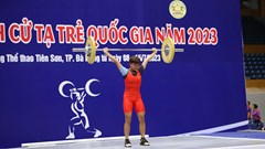 Khai mạc Giải vô địch cử tạ trẻ quốc gia 2023