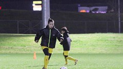 Tuyển nữ Việt Nam tập buổi đầu tiên tại nơi đóng quân World Cup 2023