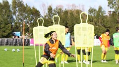 Đội tuyển nữ Việt Nam có buổi tập đầu tiên trên sân tập chính tại VCK bóng đá nữ thế giới 2023