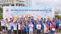 Bế mạc Giải bóng đá bãi biển VĐQG 2023