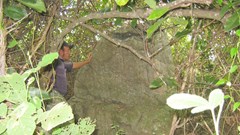 Thách thức bảo tồn tấm bia đá cổ bí ẩn ở Gia Lai