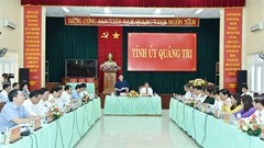 Chủ tịch Quốc hội: Quảng Trị cần phát huy thành tố “khát vọng hòa bình" trong định hướng phát triển