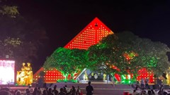 Tổng duyệt Chương trình nghệ thuật  "Bản hùng ca bất diệt" tại Điện Biên