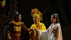 Vở cải lương "Vì nghĩa nước non": Tiếng lòng đồng cảm với bậc hiền nhân