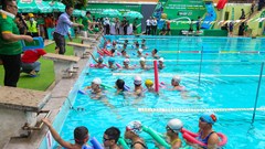 Khai mạc Giải bơi cứu đuối thanh thiếu nhi, học sinh toàn quốc