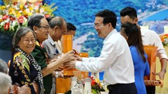 Chủ tịch nước: Cựu tù chính trị Côn Đảo “sống trong tù thì kiên trung bất khuất, sống ngoài đời thì tình nghĩa thủy chung”