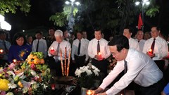 Hơn 3.000 ngọn nến tri ân thắp sáng Nghĩa trang Hàng Dương