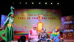 Biểu diễn nghệ thuật phục vụ thiếu nhi “Mùa hè tuổi thơ”