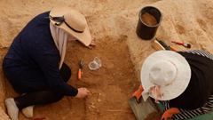 Lần đầu tiên phát hiện hơn 125 ngôi mộ tại nghĩa trang thời La Mã ở Gaza