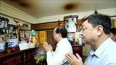 Lãnh đạo Bộ VHTTDL thăm, tri ân các gia đình liệt sĩ