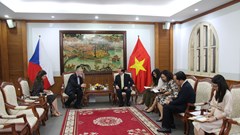 Việt Nam – Cộng hòa Séc: Tăng cường hợp tác văn hóa, nghệ thuật và thể thao