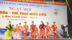 Rực sắc màu Ngày hội VHTT miền biển Quy Nhơn