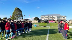 Lãnh đạo VFF động viên tuyển nữ Việt Nam trước trận gặp Hà Lan