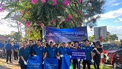 Đà Nẵng: Chung tay dọn rác, giữ gìn cảnh quan bãi biển