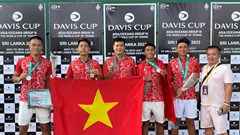 Quần vợt Việt Nam giành suất dự vòng play-off nhóm II thế giới 2024