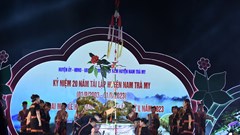 Long trọng  Khai mạc Lễ hội Sâm Ngọc Linh lần thứ 5 và Kỷ niệm 20 năm tái lập huyện Nam Trà My