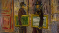 Phát hiện chân dung bí ẩn trong tranh của danh họa Rene Magritte