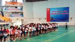 160 VĐV tham gia Giải vô địch cầu lông Kiên Giang 2023