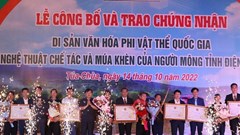 Bảo tồn và phát huy nghề chế tác khèn Mông ở Tủa Chùa