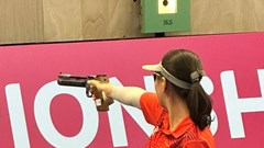 Xạ thủ Trịnh Thu Vinh xuất sắc giành vé dự Olympic 2024