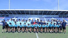 U23 Việt Nam làm quen sân thi đấu giải Đông Nam Á