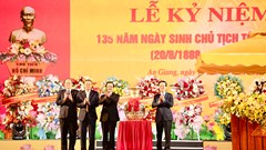 Chủ tịch nước dự Lễ kỷ niệm 135 năm Ngày sinh Chủ tịch Tôn Đức Thắng