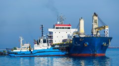 Cảng tổng hợp Container Hòa Phát Dung Quất đưa bến đầu tiên vào hoạt động