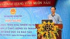 Kiểm tra, đánh giá là để thúc đẩy chất lượng giáo dục