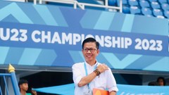 HLV Hoàng Anh Tuấn hài lòng khi U23 Việt Nam vào chung kết