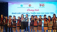 Ngày hội Văn hóa thiếu nhi các dân tộc thiểu số khu vực miền Trung