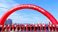 Thủ tướng Phạm Minh Chính dự Lễ khánh thành cầu Vĩnh Tuy-giai đoạn 2