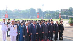 Lãnh đạo Đảng, Nhà nước vào Lăng viếng Chủ tịch Hồ Chí Minh nhân dịp Quốc khánh
